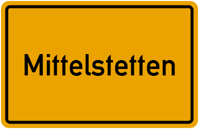 Mittelstetten in Bayern