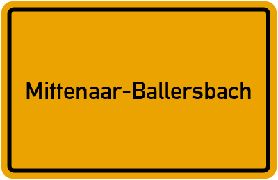 Branchenbuch Mittenaar-Ballersbach, Hessen