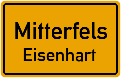 Straßenverzeichnis Mitterfels Eisenhart