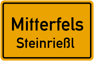 Straßenverzeichnis Mitterfels Steinrießl