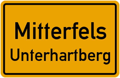 Straßenverzeichnis Mitterfels Unterhartberg