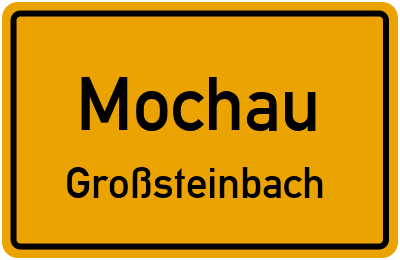 Straßenverzeichnis Mochau Großsteinbach