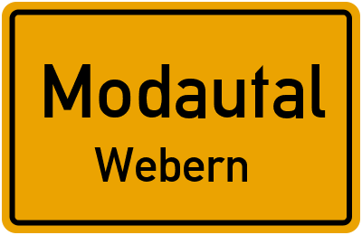 Straßenverzeichnis Modautal Webern