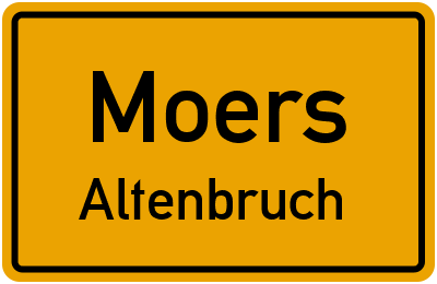 Straßenverzeichnis Moers Altenbruch