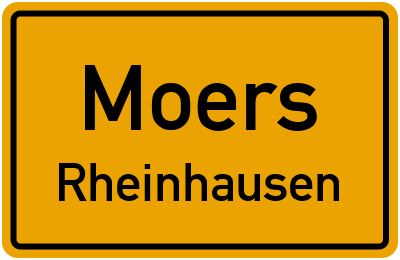 Straßenverzeichnis Moers Rheinhausen