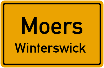 Straßenverzeichnis Moers Winterswick