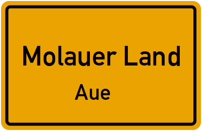 Straßenverzeichnis Molauer Land Aue