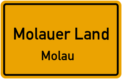 Straßenverzeichnis Molauer Land Molau