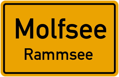 Straßenverzeichnis Molfsee Rammsee