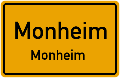Straßenverzeichnis Monheim Monheim