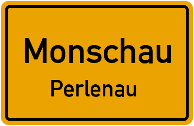 Straßenverzeichnis Monschau Perlenau