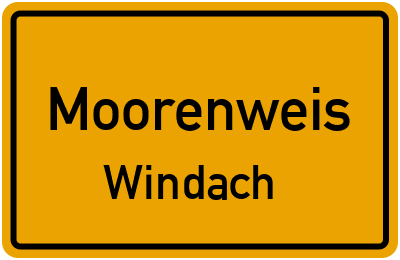 Straßenverzeichnis Moorenweis Windach