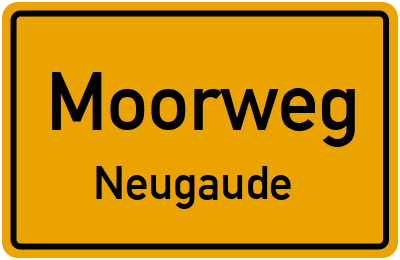 Straßenverzeichnis Moorweg Neugaude