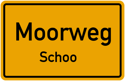 Straßenverzeichnis Moorweg Schoo
