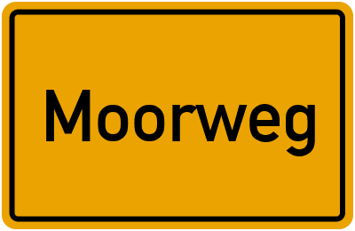 Moorweg in Niedersachsen