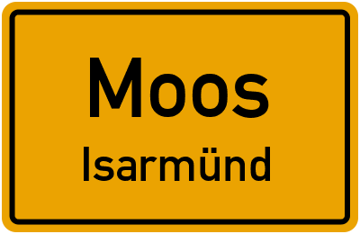 Straßenverzeichnis Moos Isarmünd
