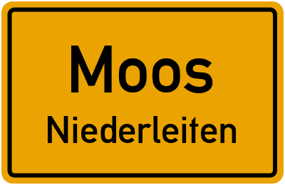 Straßenverzeichnis Moos Niederleiten