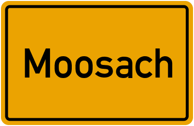 Wo liegt Moosach?