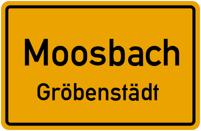Straßenverzeichnis Moosbach Gröbenstädt