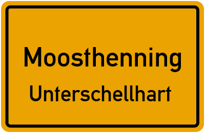 Straßenverzeichnis Moosthenning Unterschellhart