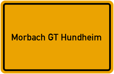 Branchenbuch Morbach GT Hundheim, Rheinland-Pfalz