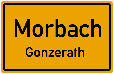 Straßenverzeichnis Morbach Gonzerath