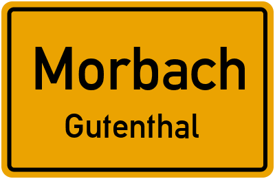 Straßenverzeichnis Morbach Gutenthal