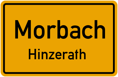 Straßenverzeichnis Morbach Hinzerath