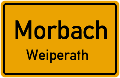 Straßenverzeichnis Morbach Weiperath