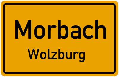 Straßenverzeichnis Morbach Wolzburg