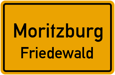 Straßenverzeichnis Moritzburg Friedewald