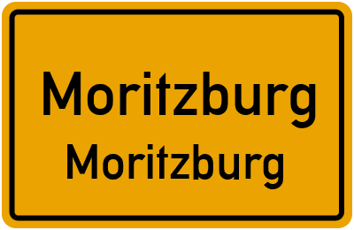 Ortsschild Moritzburg Moritzburg