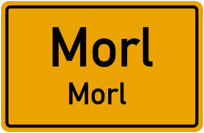 Straßenverzeichnis Morl Morl