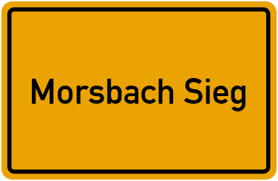 Morsbach Sieg
