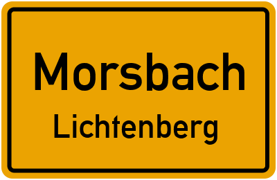 Straßenverzeichnis Morsbach Lichtenberg