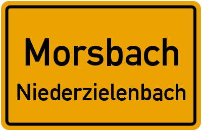 Straßenverzeichnis Morsbach Niederzielenbach