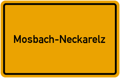 Branchenbuch Mosbach-Neckarelz, Baden-Württemberg