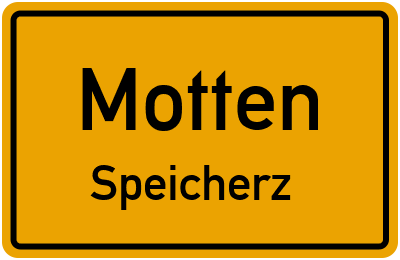 Straßenverzeichnis Motten Speicherz