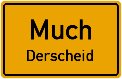 Straßenverzeichnis Much Derscheid