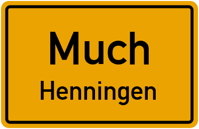 Straßenverzeichnis Much Henningen