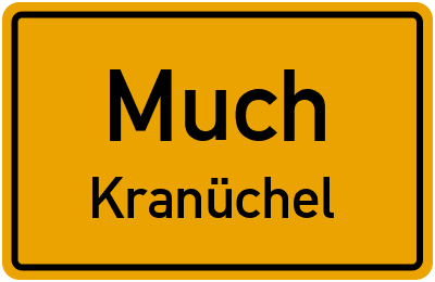 Straßenverzeichnis Much Kranüchel