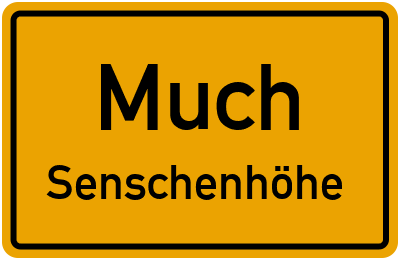 Straßenverzeichnis Much Senschenhöhe