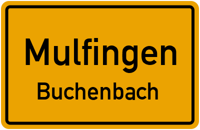 Straßenverzeichnis Mulfingen Buchenbach