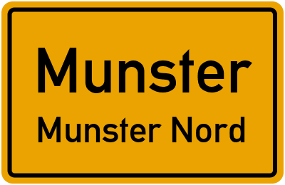 Straßenverzeichnis Munster Munster Nord
