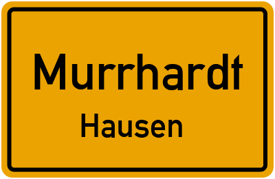 Straßenverzeichnis Murrhardt Hausen