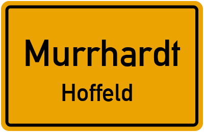Straßenverzeichnis Murrhardt Hoffeld