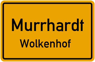 Straßenverzeichnis Murrhardt Wolkenhof