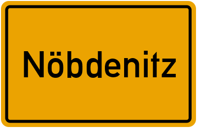 Nöbdenitz in Thüringen