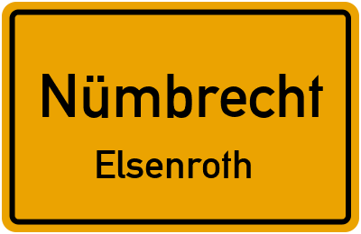 Straßenverzeichnis Nümbrecht Elsenroth