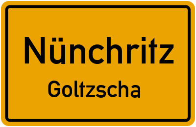 Straßenverzeichnis Nünchritz Goltzscha